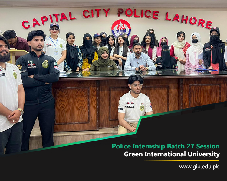 Police Internship Batch 27 Session | Green International University