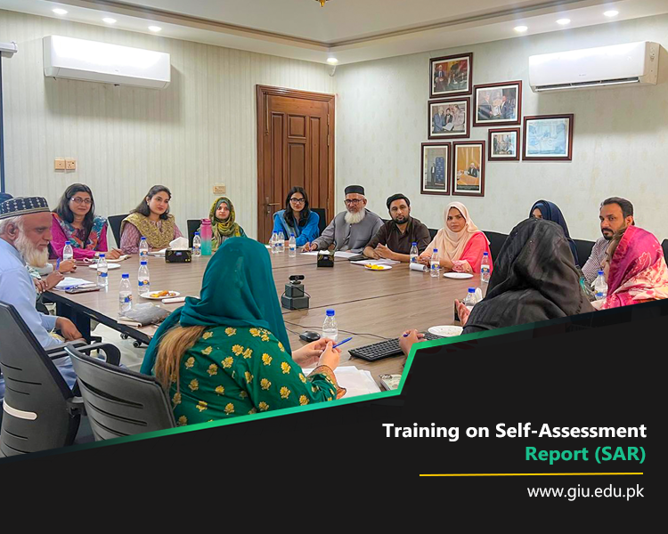 Training on Self-Assessment Report (SAR)